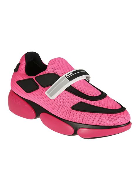 prada sneakers women pink|pink Prada sneakers men.